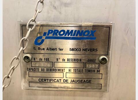 Cuve inox verticale avec ceintures de froid