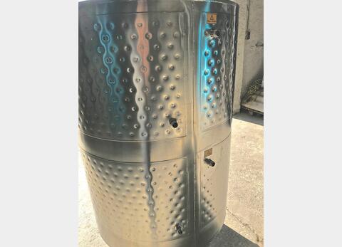 Cuve inox 316 - Fond bomb&eacute; 10 HL (1000 Litres) ARSILAC