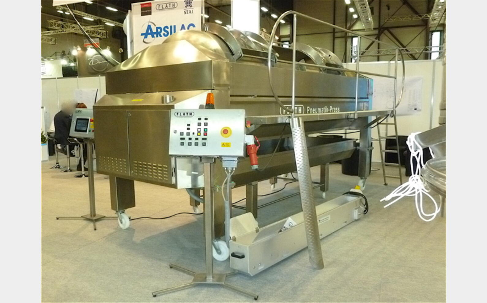 pressoir INOX cage ouverte MATERIEL NEUF