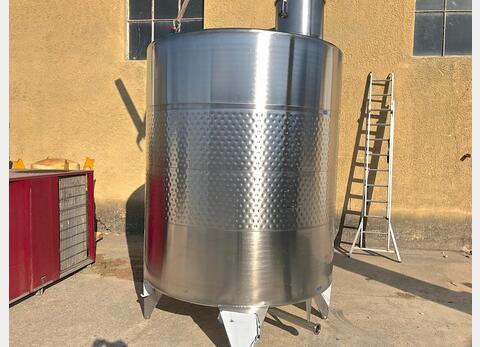 cuve INOX 316 ferm&eacute;e sur pieds MATERIEL NEUF