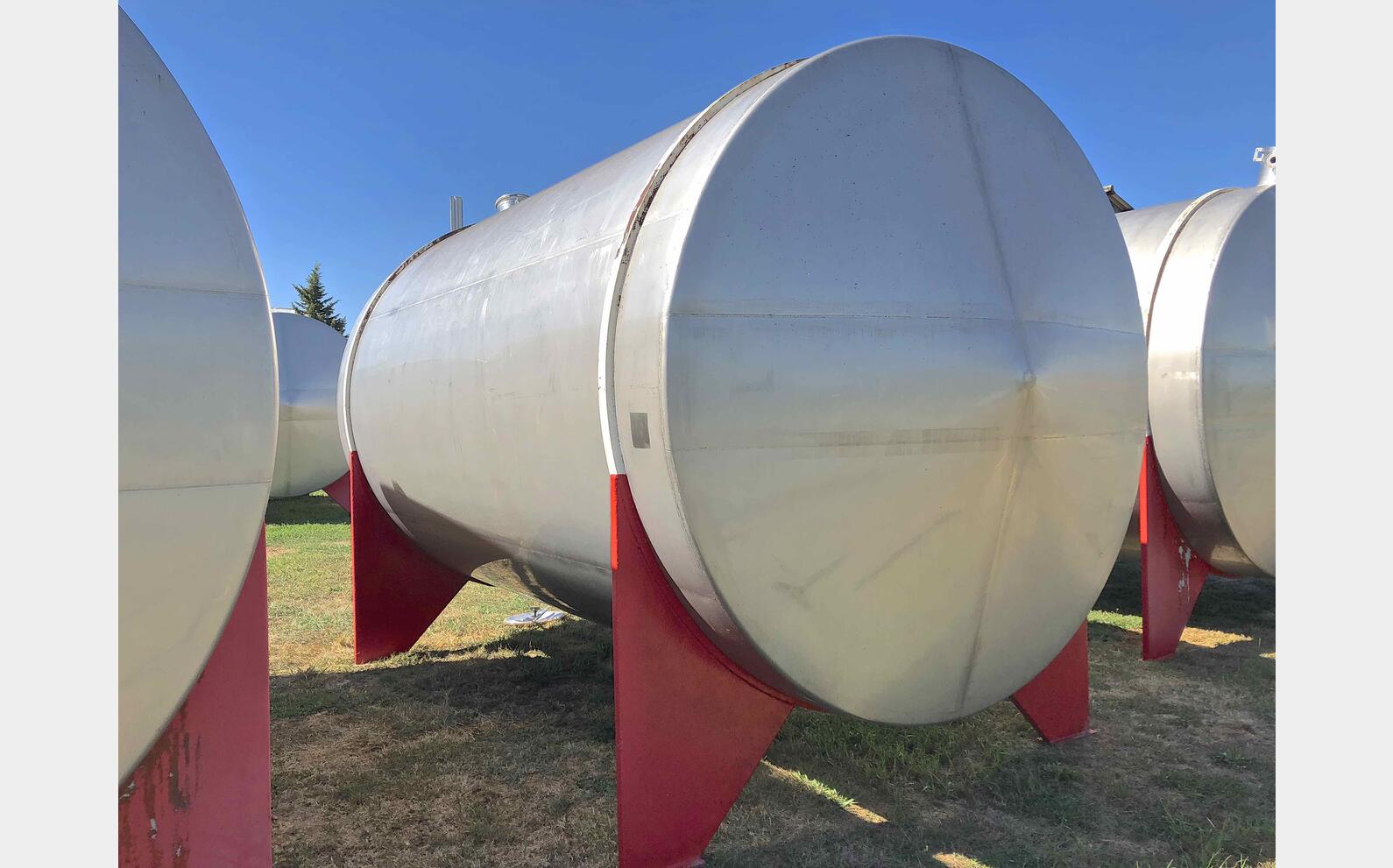 Cuve inox horizontale ALFA LAVAL