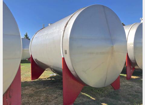Cuve inox horizontale ALFA LAVAL