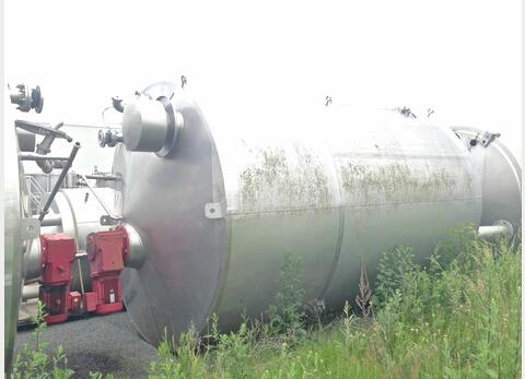 Cuve inox de mélange isolée - Volume : 20000 litres