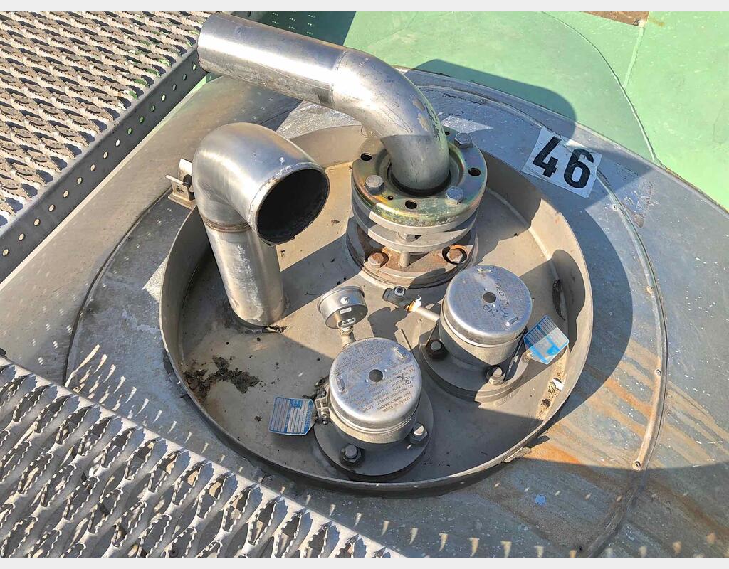 Conteneur inox 316 Ti - Volume : 20000 litres (200 hls)
