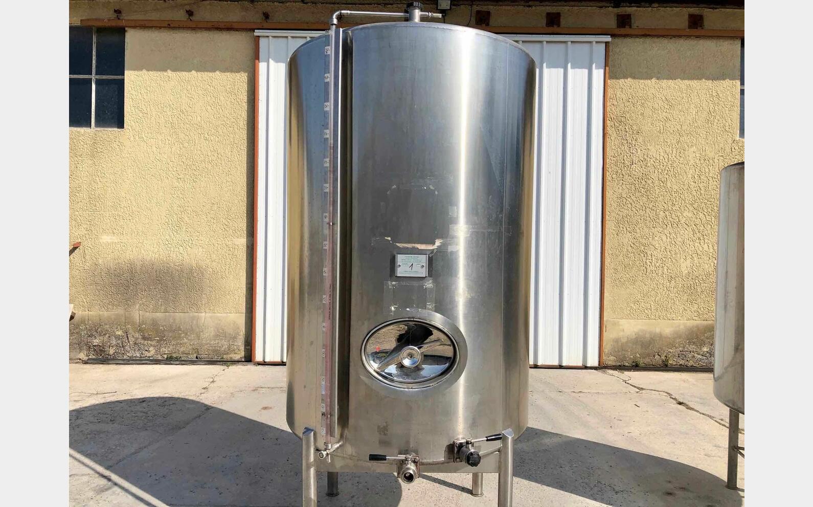 Cuve stockage inox Ann&eacute;e : 2000 Marque :  MICHEL VAUTIER