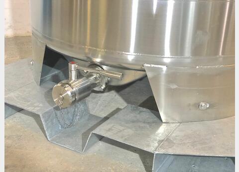 316 stainless steel tank - Double wall 12 HL (1213 liters) ARSILAC