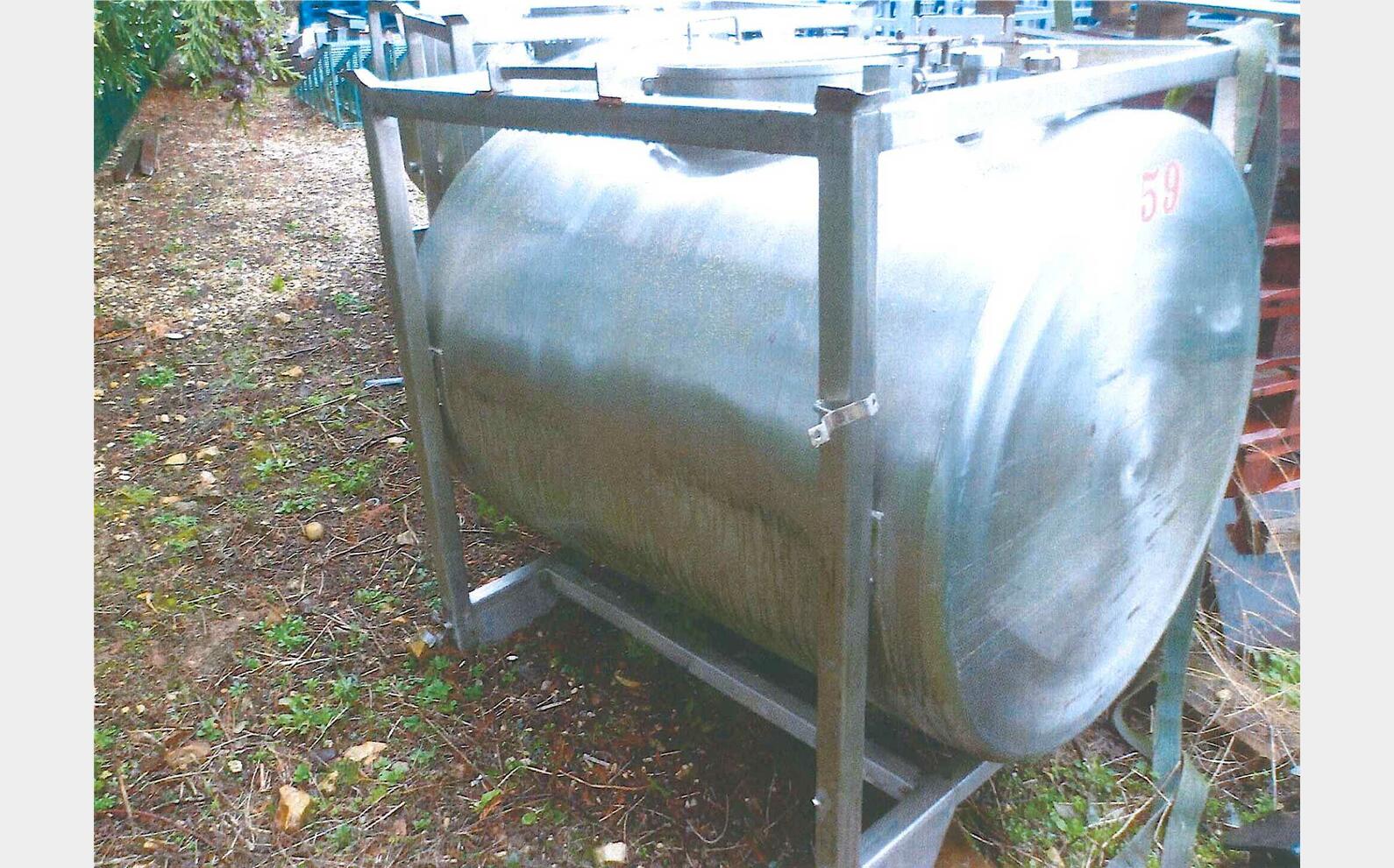conteneur stockage INOX