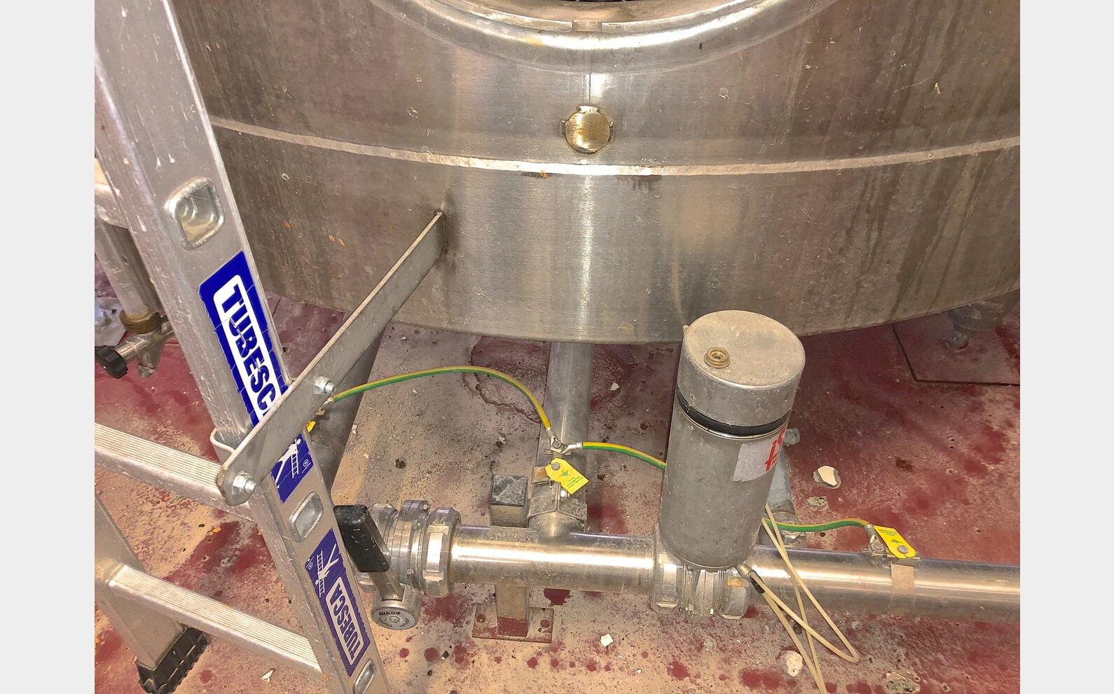 Cuve INOX 316 agit&eacute;e N20 et 45 Goavec
