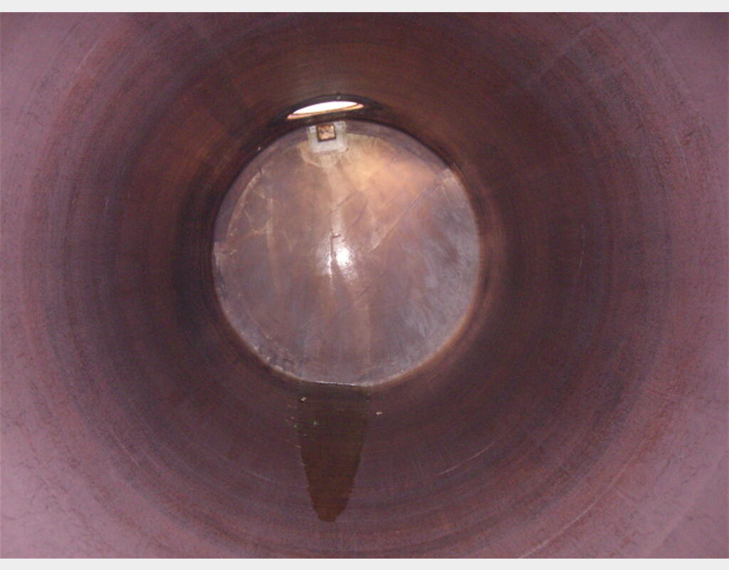 Cuve de stockage en polyester de 140 hls - Verticale fond plat