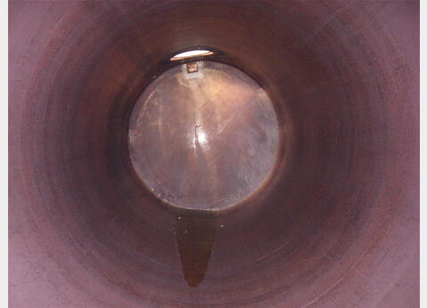 Cuve de stockage en polyester de 140 hls - Verticale fond plat