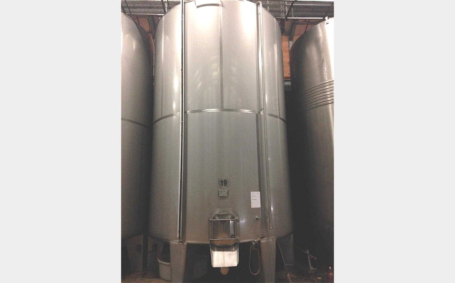 Cuve Inox 304L fond conique