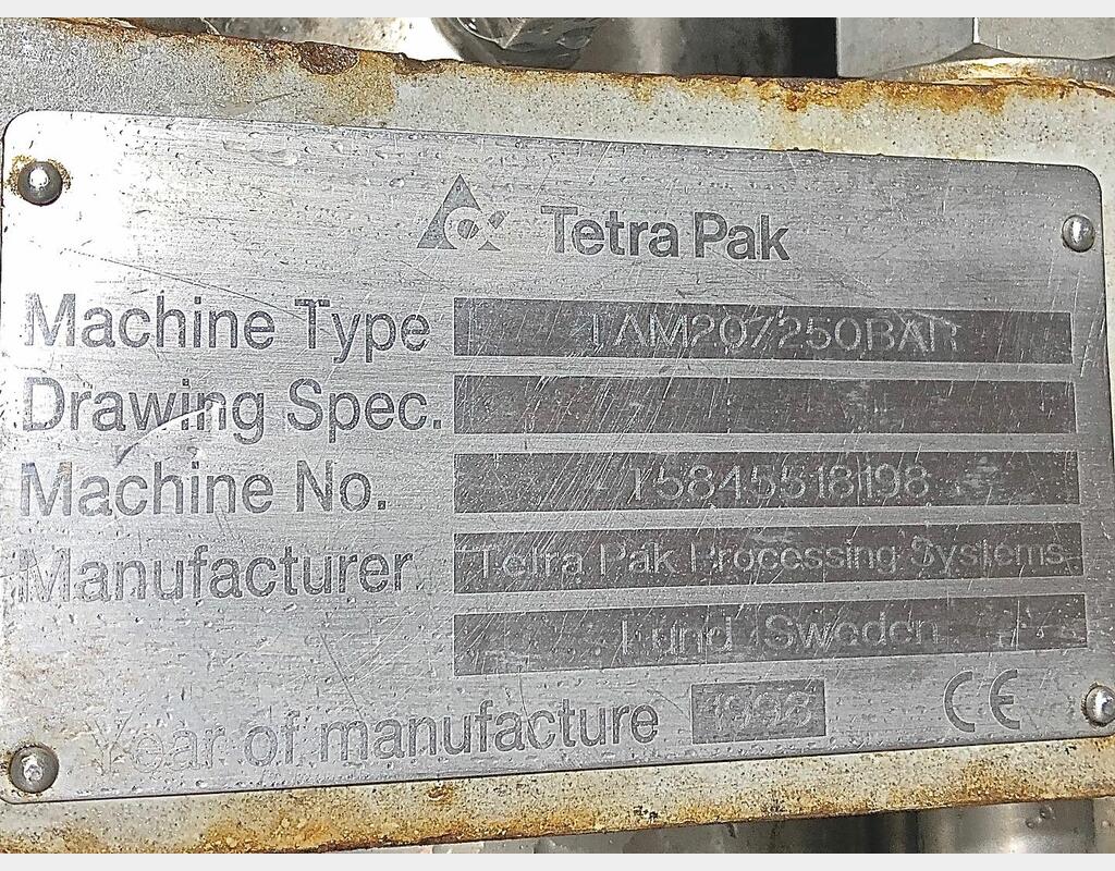 Homogénéisateur TAM 20 - TETRAPAK