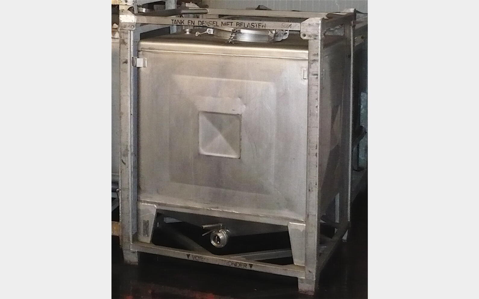 conteneur INOX 1000 litres
