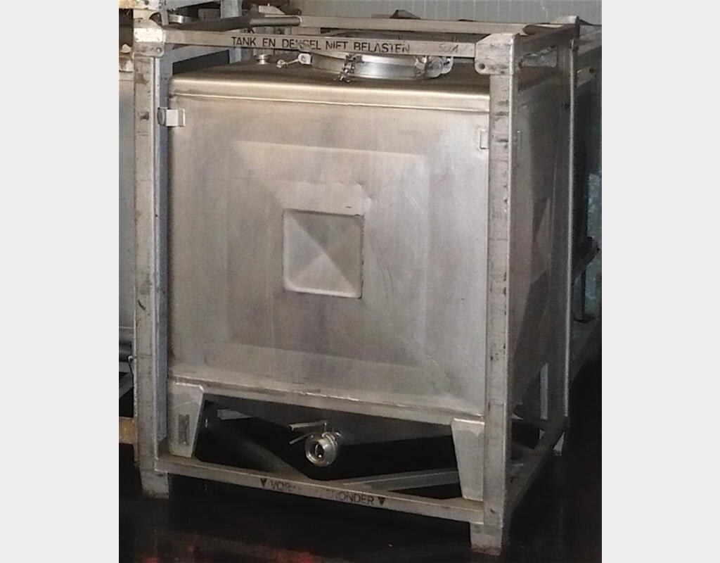 conteneur INOX 1000 litres