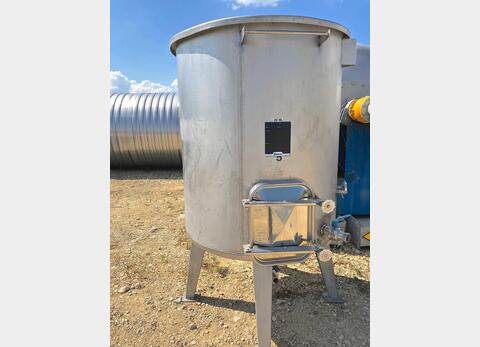Cuve inox &agrave; chapeau flottant