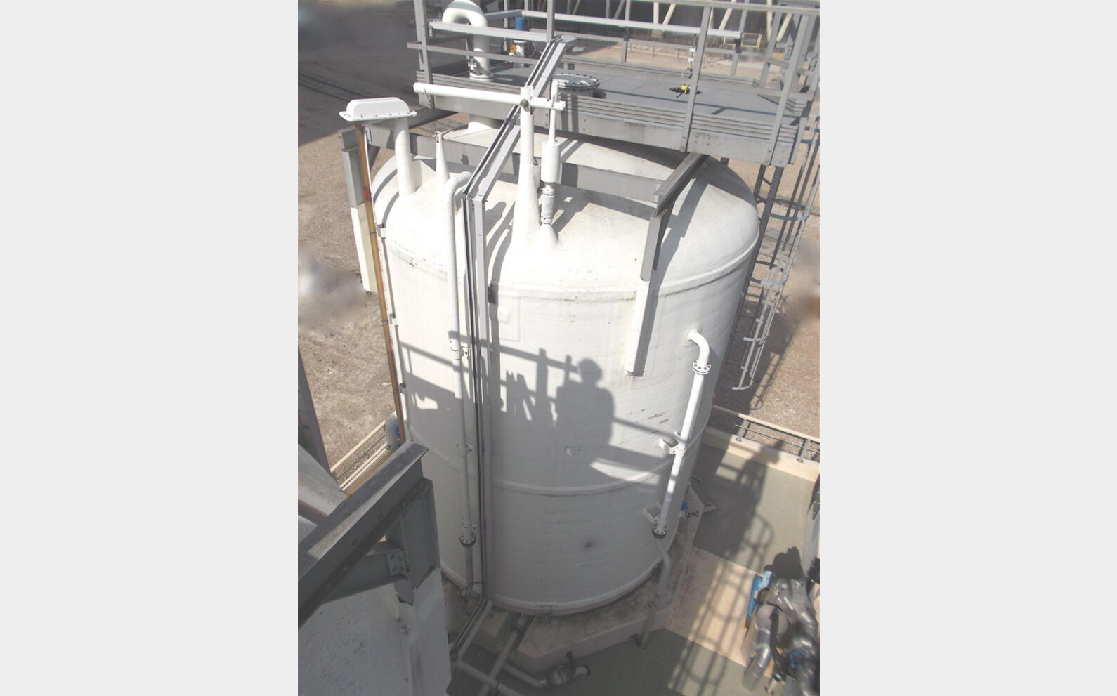 Cuve de stockage 114 m3 - fibre de verre