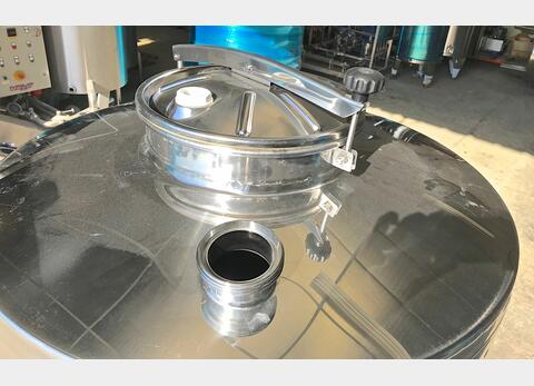 Cuve inox 316 - Fond bomb&eacute; 10 HL (1000 Litres) ARSILAC