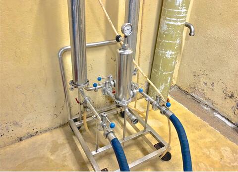 Palette de filtration cartouches CST19