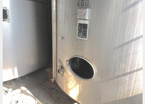 Cuve Inox 316 Ti cylindrique verticale