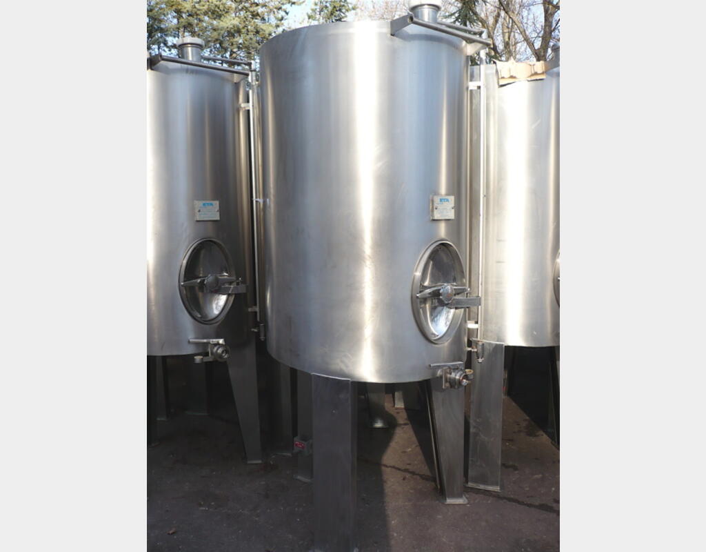 cuve stockage INOX 304 Agroalimentaire (vin rouge) Marque : ETA