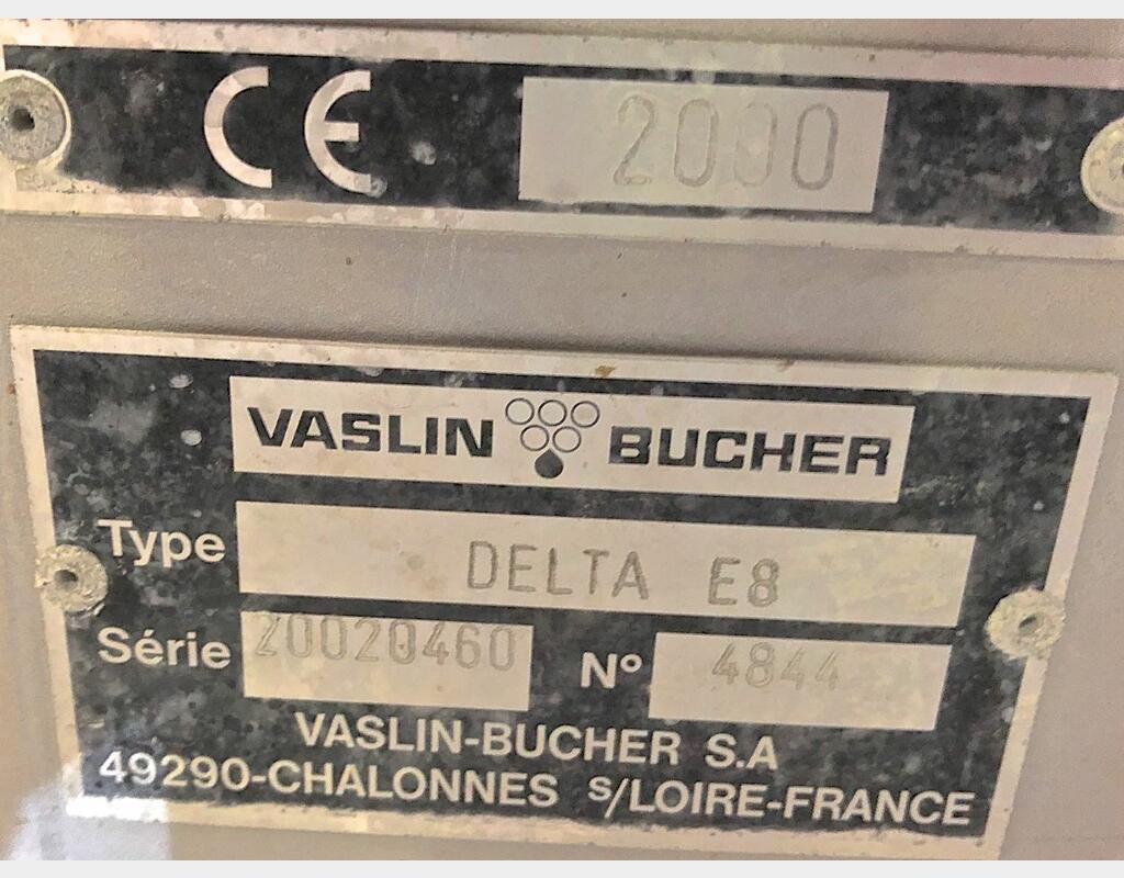 Egrappoir 80 t/h - Modèle : DELTA E8