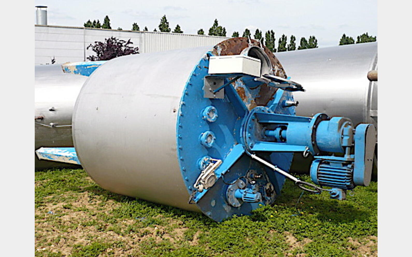 cuve de m&eacute;lange INOX 316 L