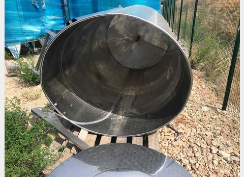 Cuve Inox chapeau flottant de 25 hls Volume : 2500 litres (25 hls)