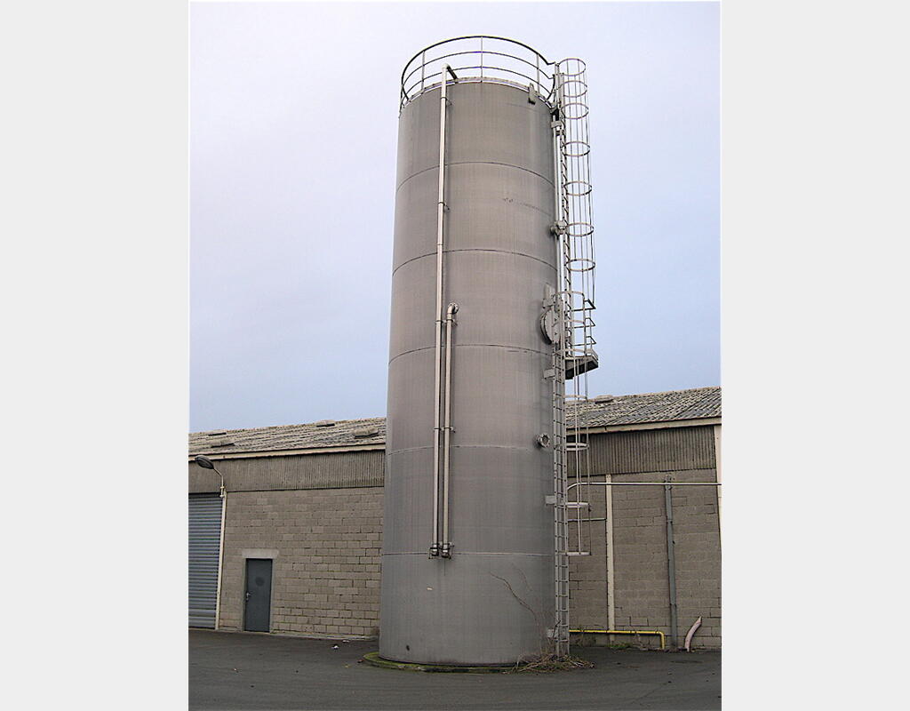 Aluminium silo
