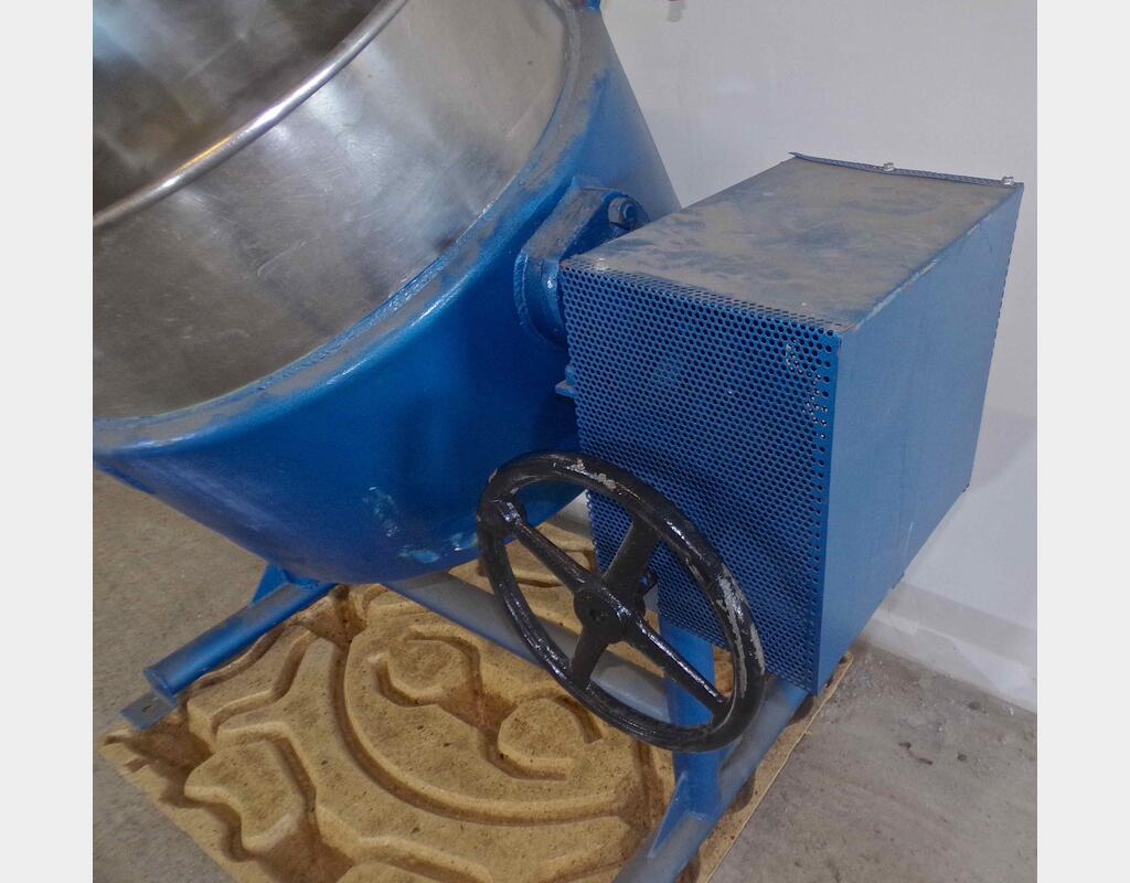 Fondoir inox double enveloppe - Capacité : 300 litres