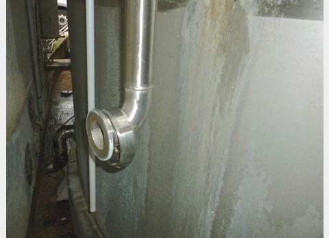 Cuve inox cylindrique verticale