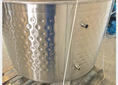 Cuve inox 316 thermor&eacute;gul&eacute;e sur pieds 6.45 HL (645 Litres) ARSILAC