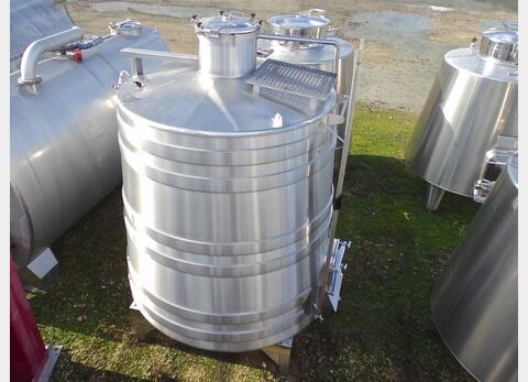 Cuve INOX tronconique Ann&eacute;e : 2003 Marque : GD INDUSTRIES