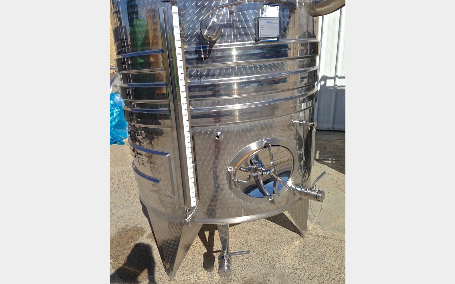 Cuve inox compartiment&eacute; refroidit MATERIEL NEUF