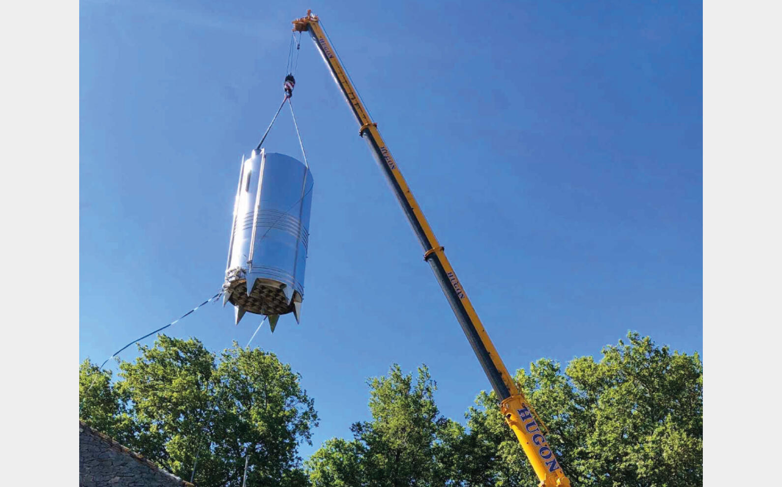 Industrial installation and implementation