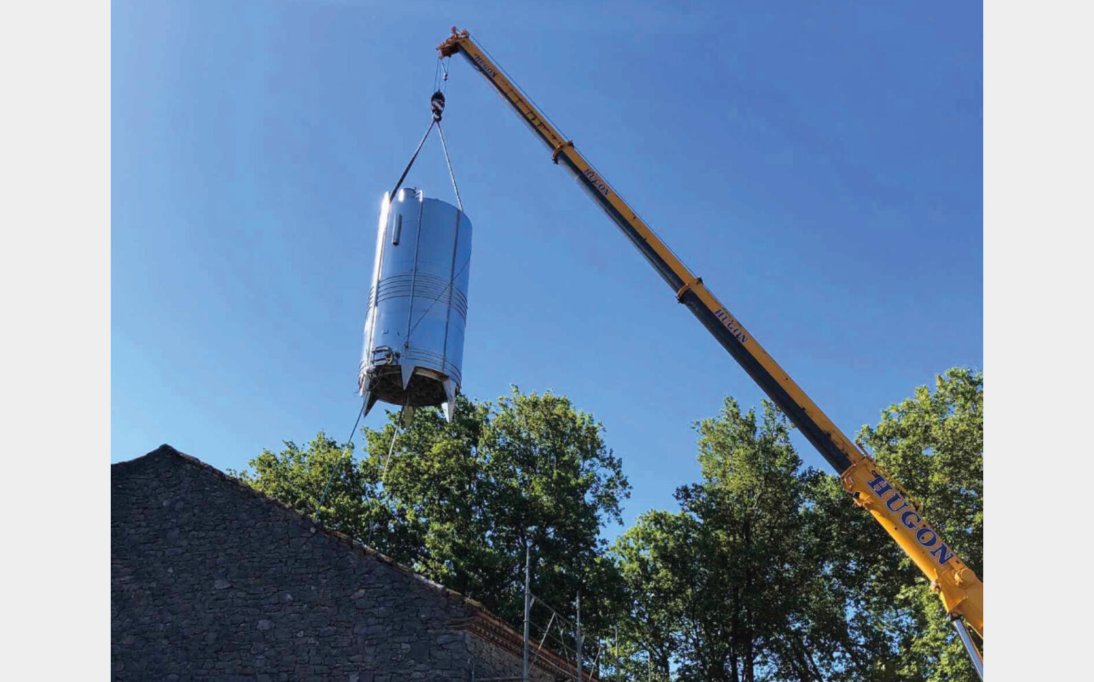 Industrial installation and implementation