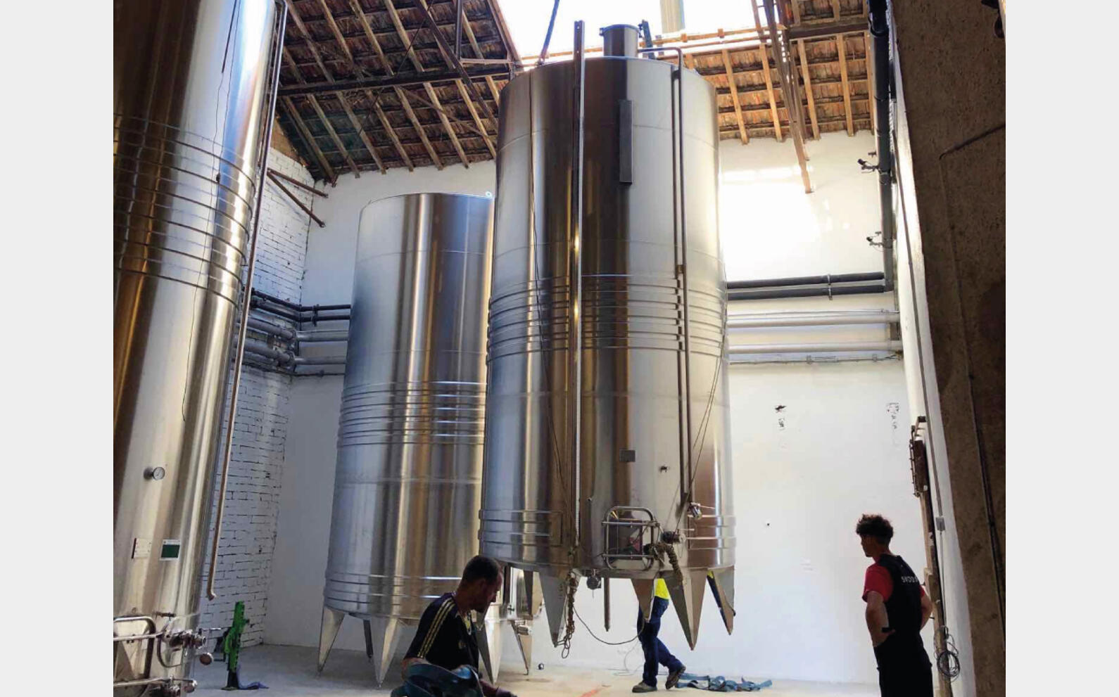 Industrial installation and implementation