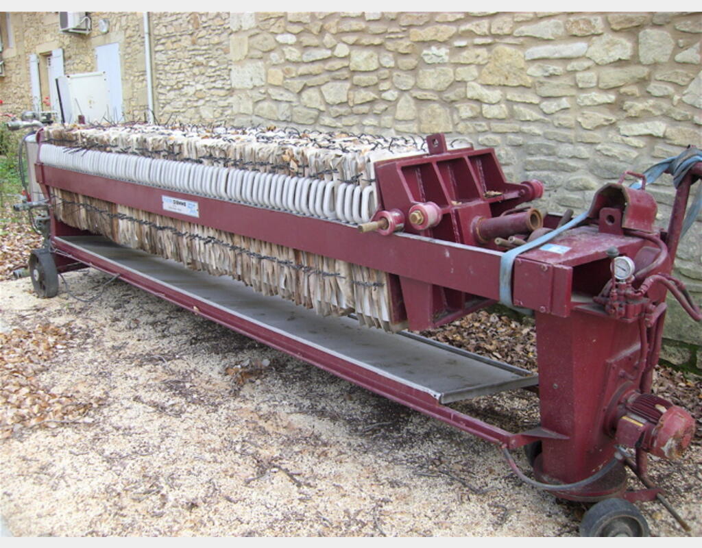 Filtre &agrave; plaques F600 Vinicole