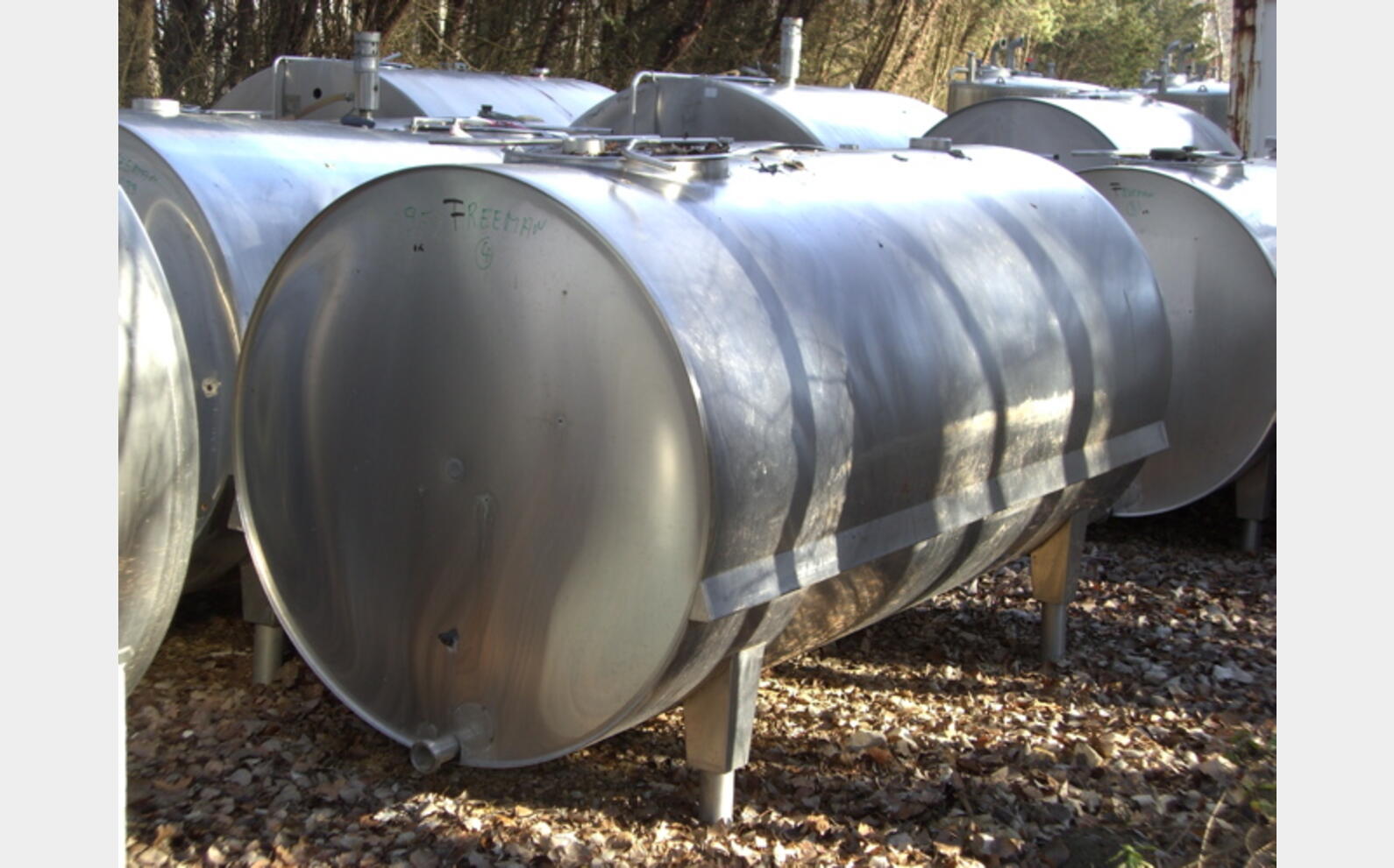 Cuve Inox304 de stockage, occasion 2.080 Litres JAPY