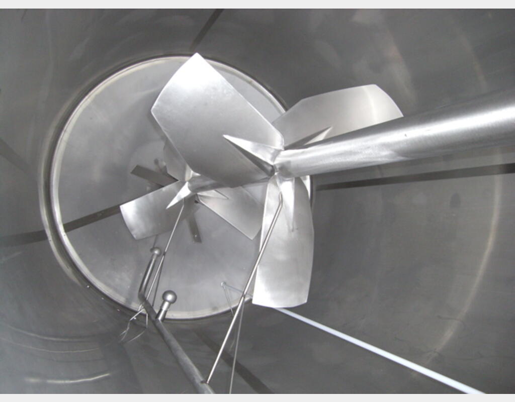 Cuve de mélange, INOX 304L - Cylindrique sur pieds