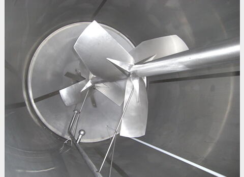Cuve Inox304L de M&eacute;lange, occasion 6.300 Litres Agroalimentaire, PIERRE GUERIN