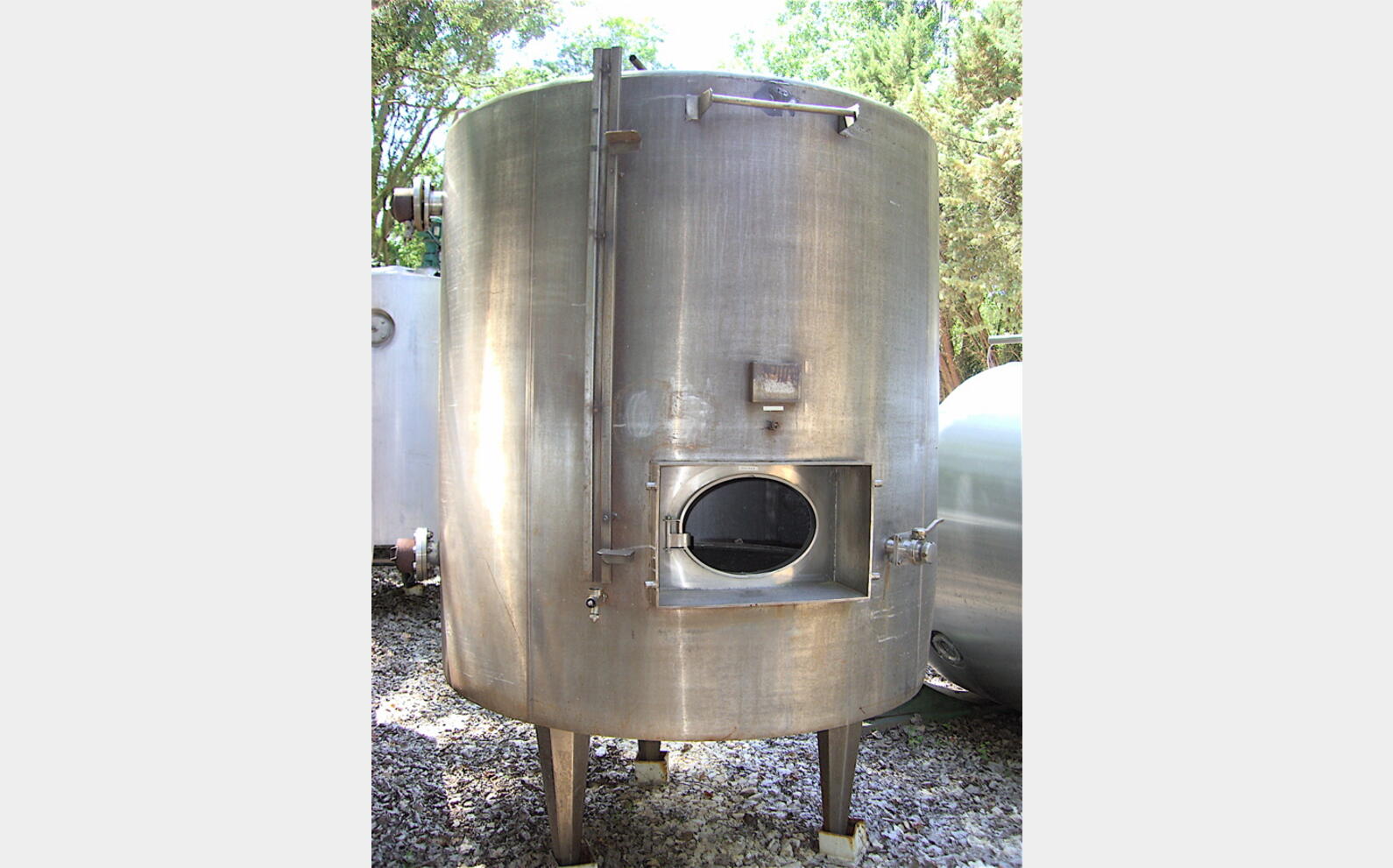 cuve stockage isol&eacute;e INOX 304 Volume : 3500 litres Agroalimentaire