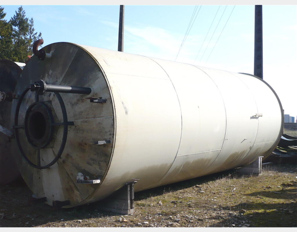 Cuve de stockage, ACIER - Cylindrique verticale