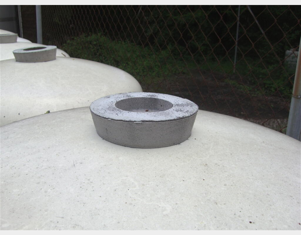 Cuve de stockage, POLYESTER - Cylindrique verticale