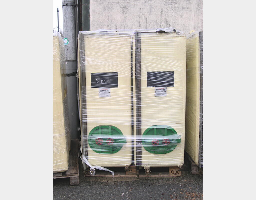 Cuve de stockage, ACIER EPOXY - Parallélépipédique