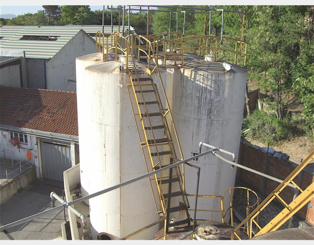 Cuve de stockage, ACIER - Cylindrique verticale