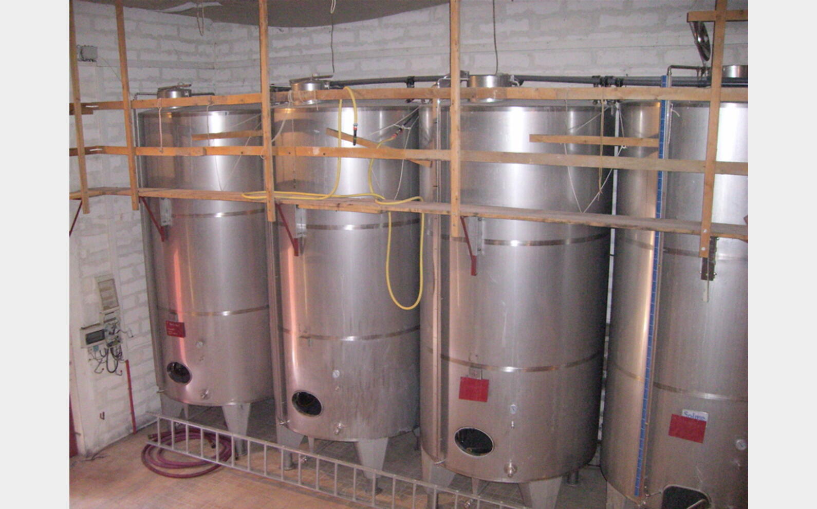 cuve stockage INOX 304L Volume de 12.700 Litres Marque : SOLME