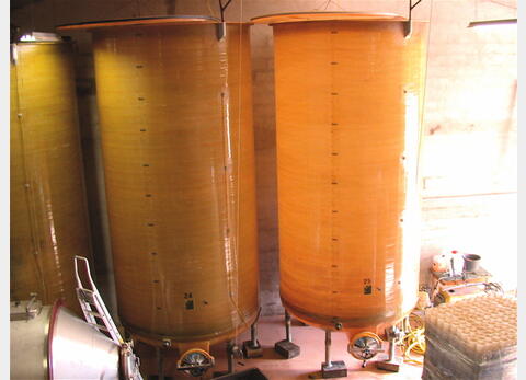 Cuve &agrave; chapeau flottant 22 m3 Provenance agroalimentaire