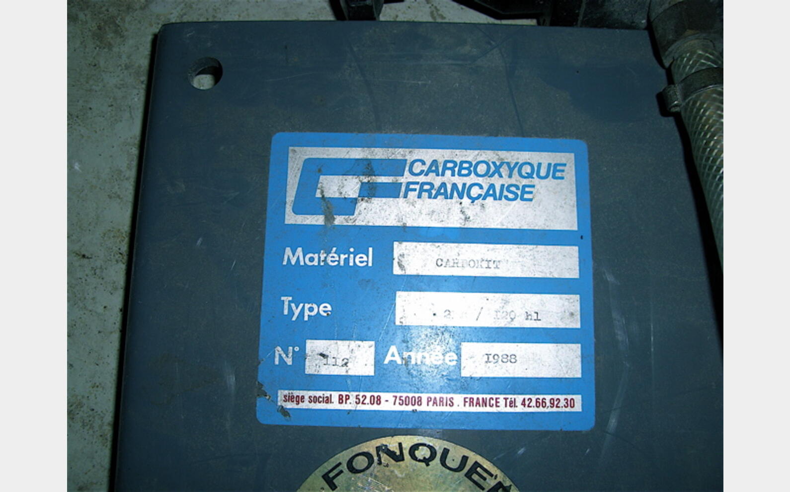 Detendeur pour azote