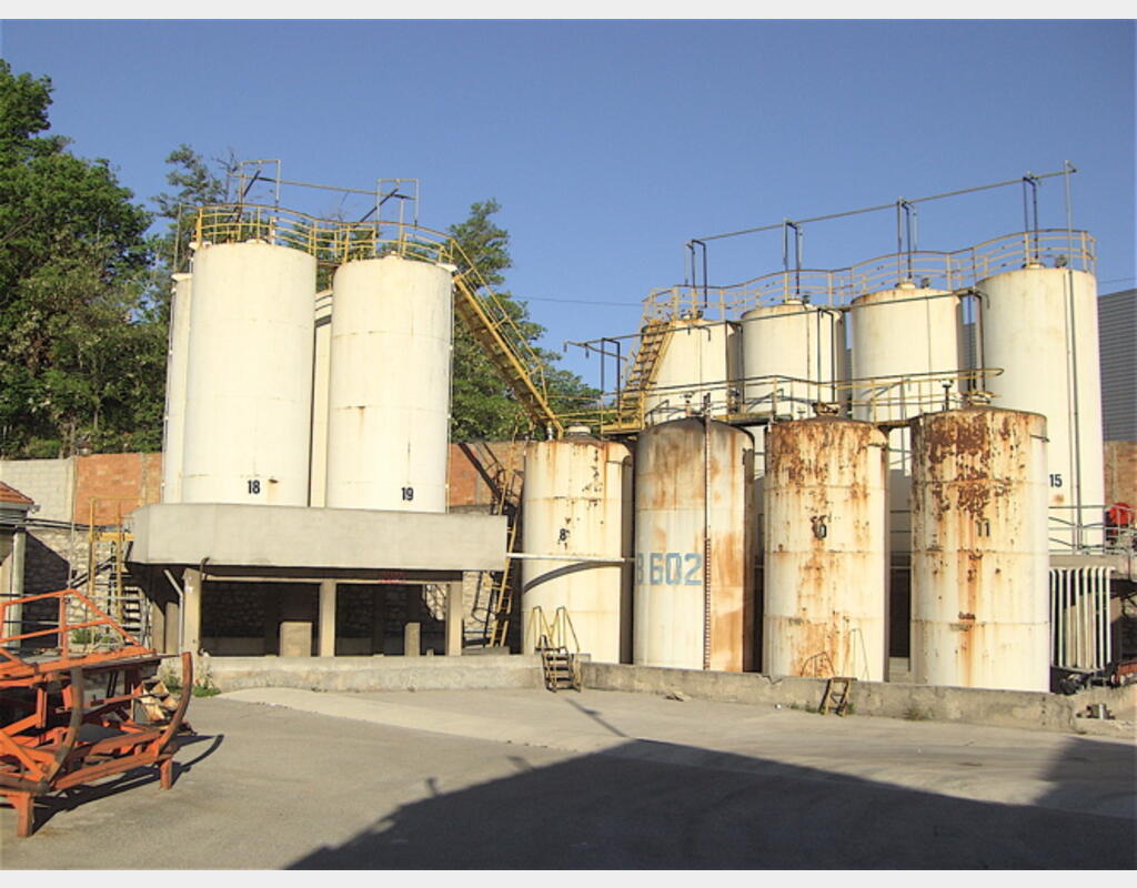 Cuve de stockage, ACIER - Cylindrique verticale