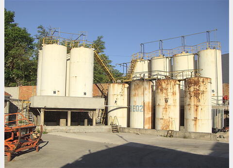 Cuve de stockage, ACIER - Cylindrique verticale